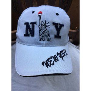 trucker hat baseball cap New York Statue of Liberty NY white,retro Polye…